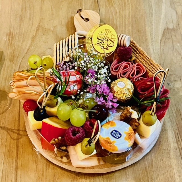 Gourmet charcuterie board crafted by Ayesha Said