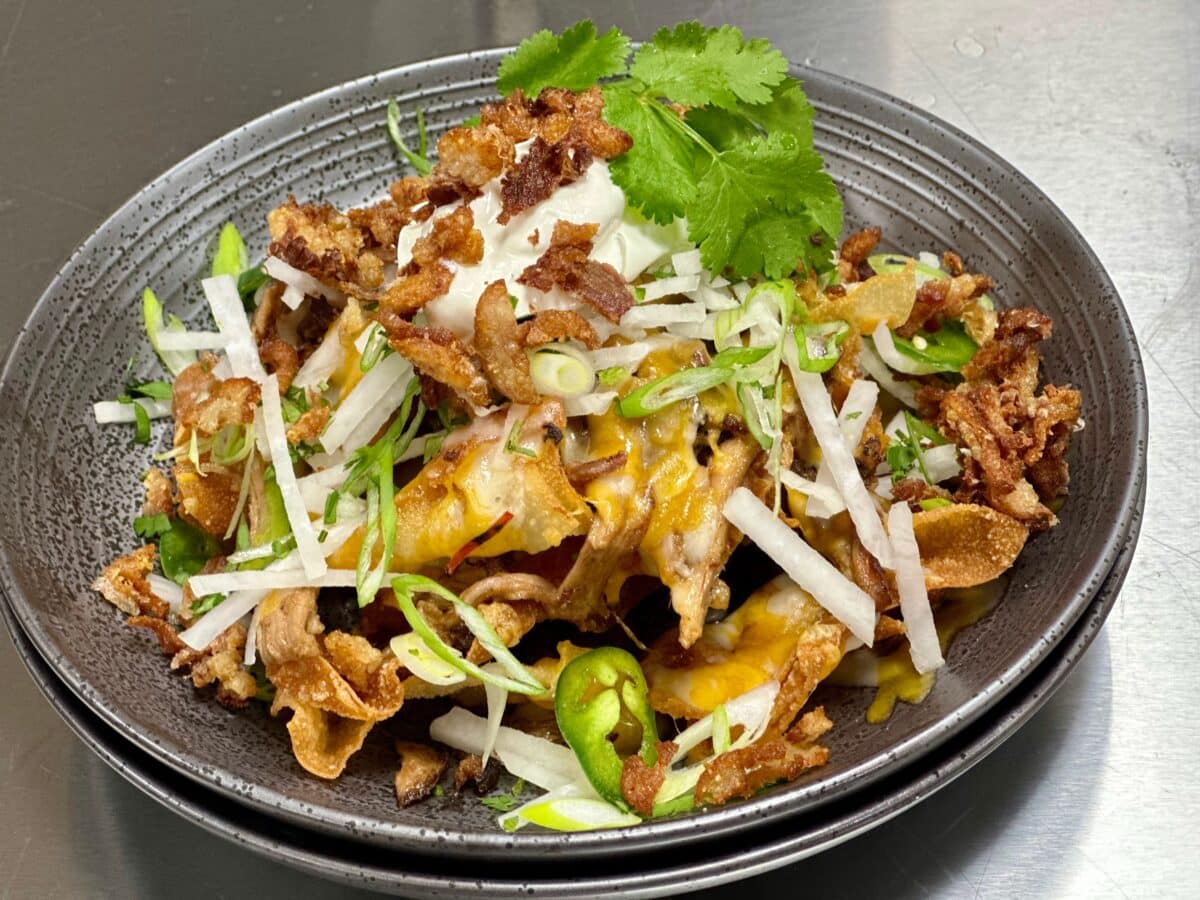 Duck Carnitas Nachos