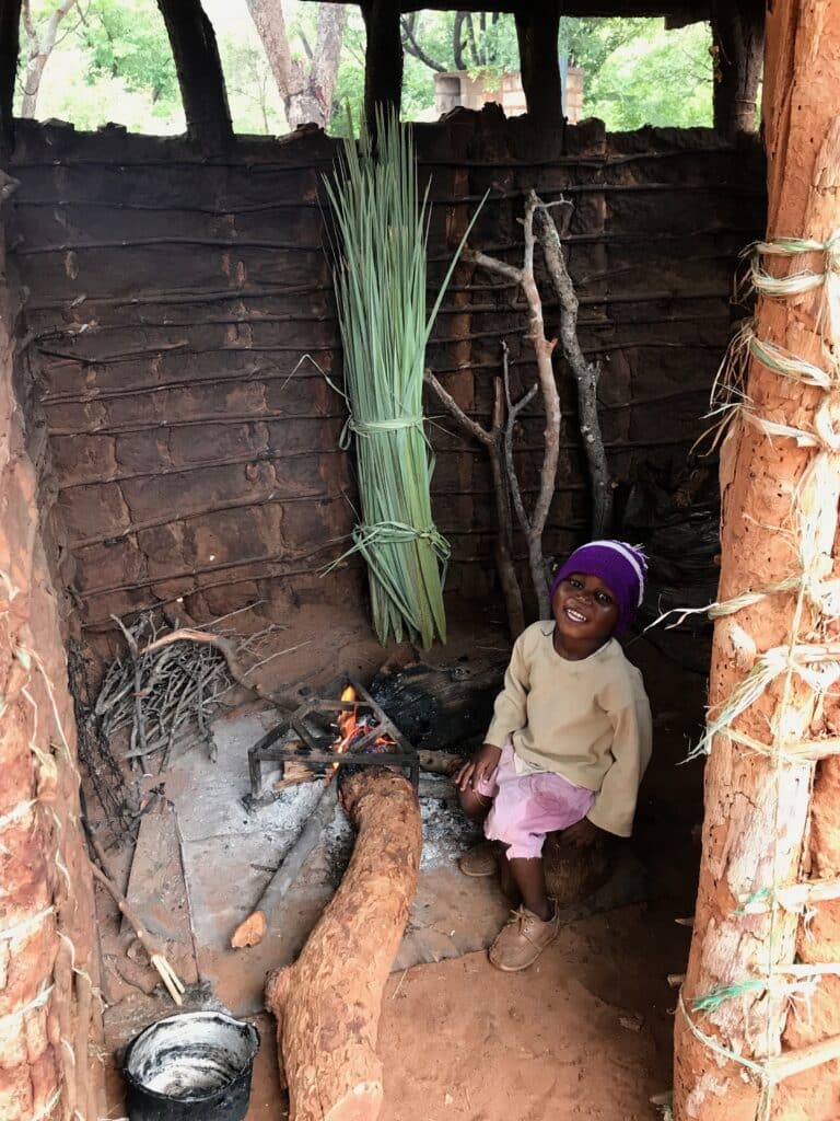 Fire is central to most rural Zambian households