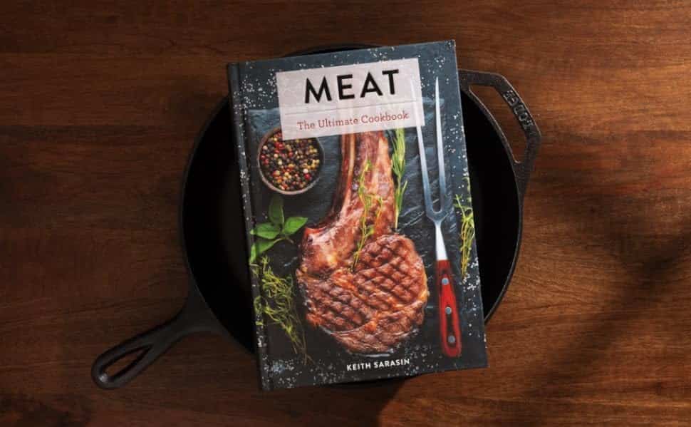 Meat the ultimate cookbook on a cast iron pan