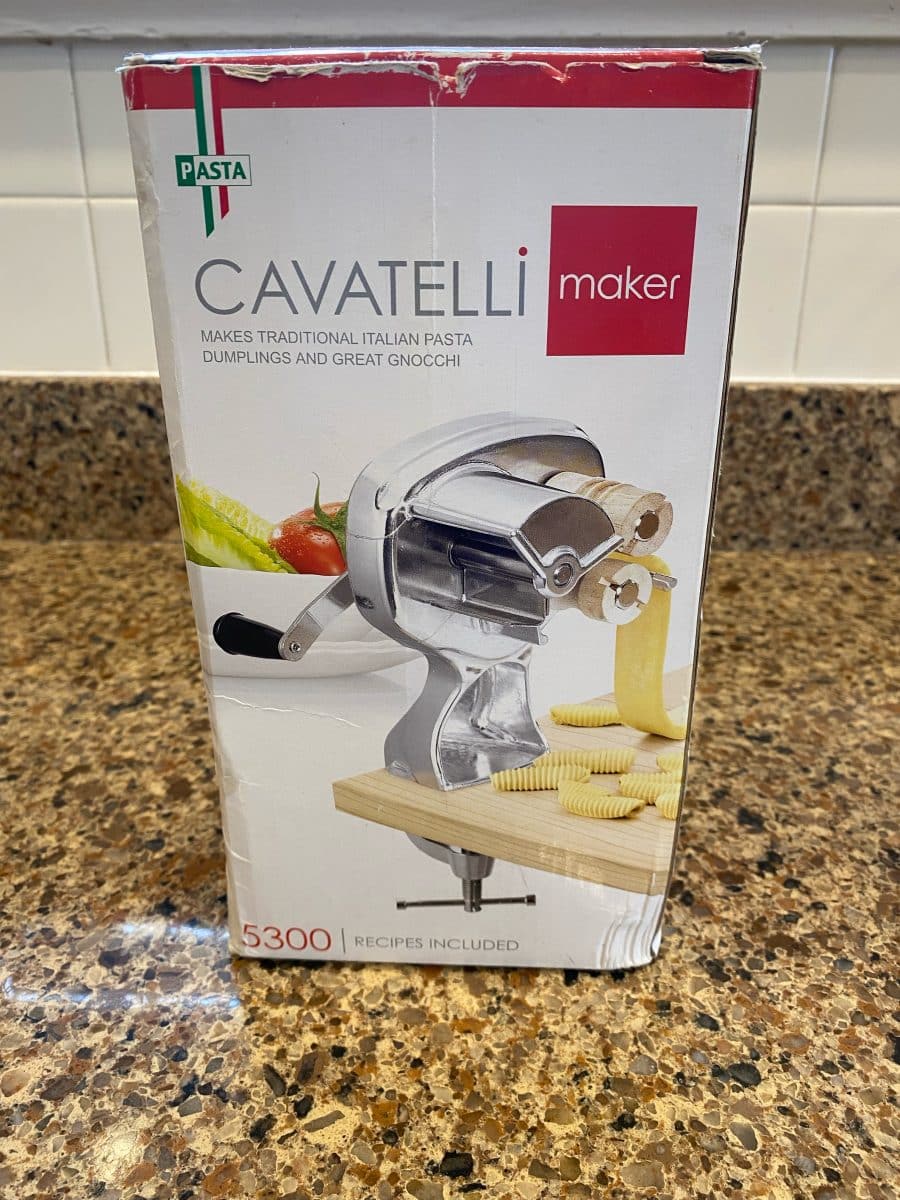 cavatelli machine