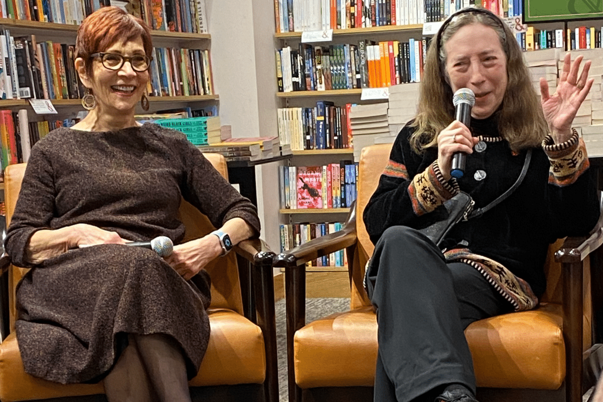 Fran Costigan and Roslee LEvy Beranbaum at Barnes and Nob